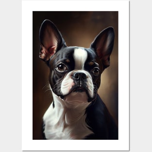 Boston Terrier Posters and Art